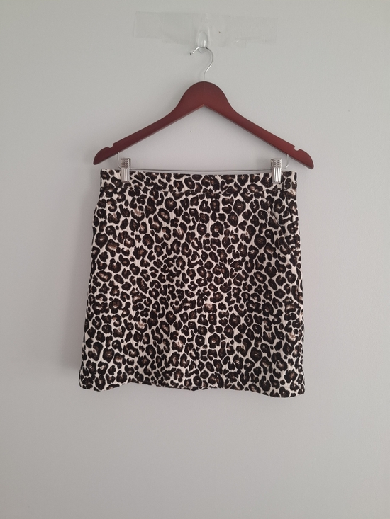 Sanctuary Dresses & Skirts - Sanctuary Leopard Print Mini Skirt - Brown & Black SZ L